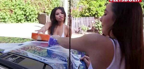  SCAM ANGELS - Gina Valentina Karlee Grey Cindy Starfall - Dirty Teenagers Hardcore Sex With Horny Neighbor